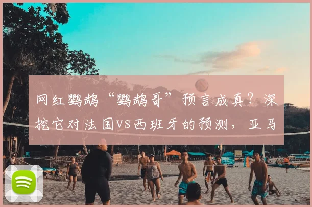 网红鹦鹉“鹦鹉哥”预言成真？深挖它对法国vs西班牙的预测，亚马尔表现堪称惊艳，西班牙真能挺进2026决赛吗？